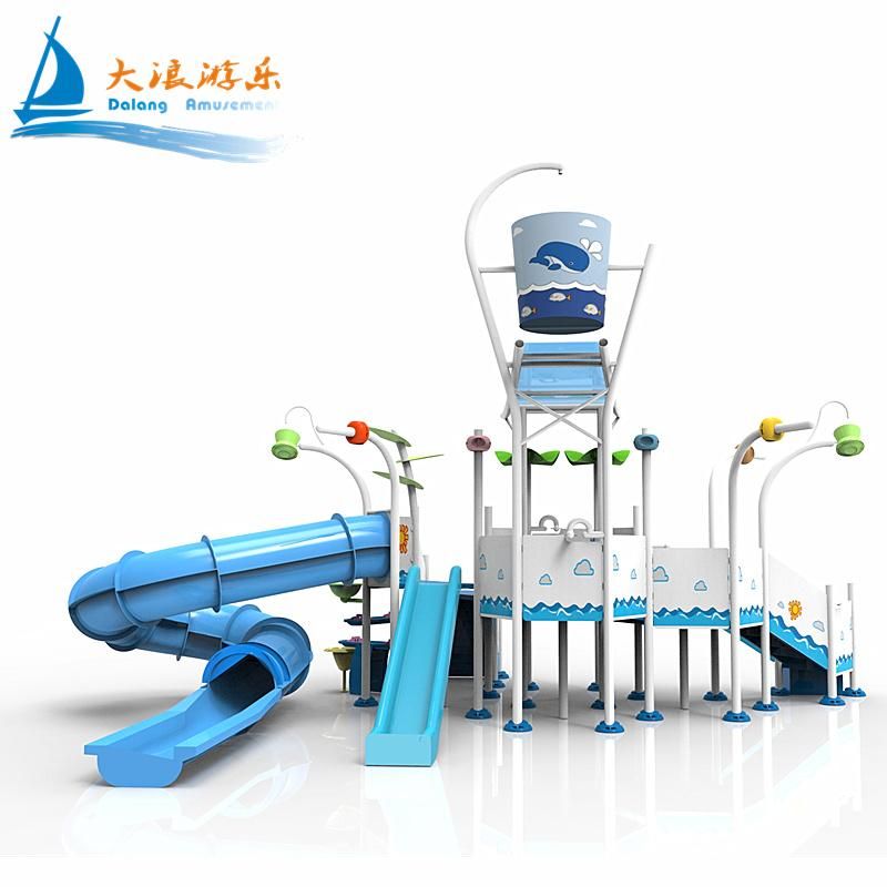 Aqua Park Equipment+Aqua Park Water Park Fiberglass Playground Water Slide for Kids