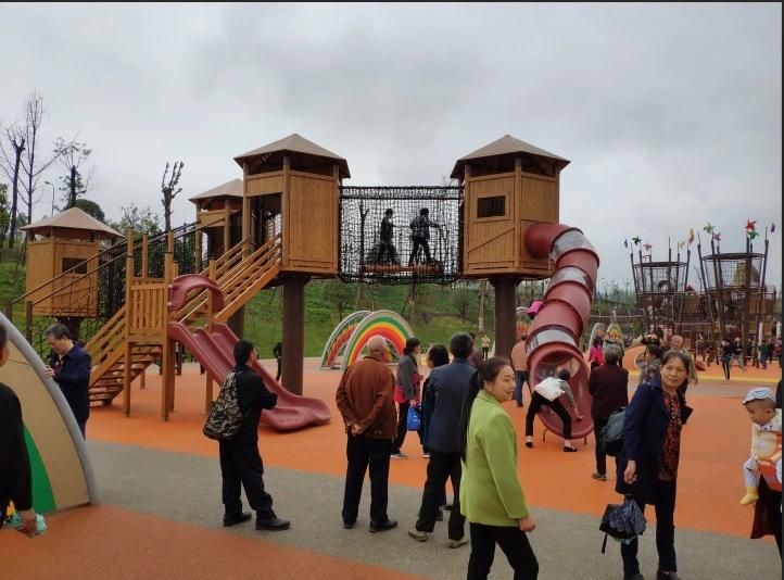 Popular Kids Toy Outdoor Plastic Slide Playground Equipment