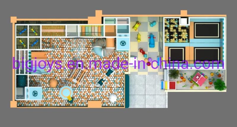 Nursery School Soft Indoor Playground with New Style Designs