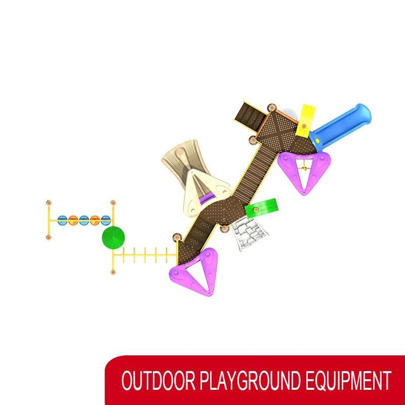114mm Galvanized Post Colourful Garden Children Outdoor Playground Equipment