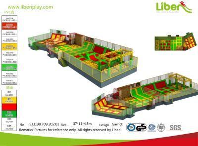 TUV Approved New Indoor Trampoline Amusement Park