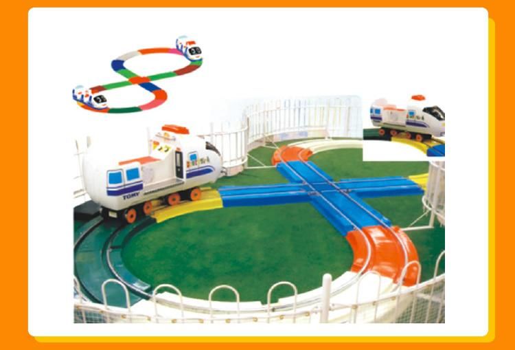 Kids Games Amusement Park Ride 12seats Chasing Train Electric Mini Train (KL6008)