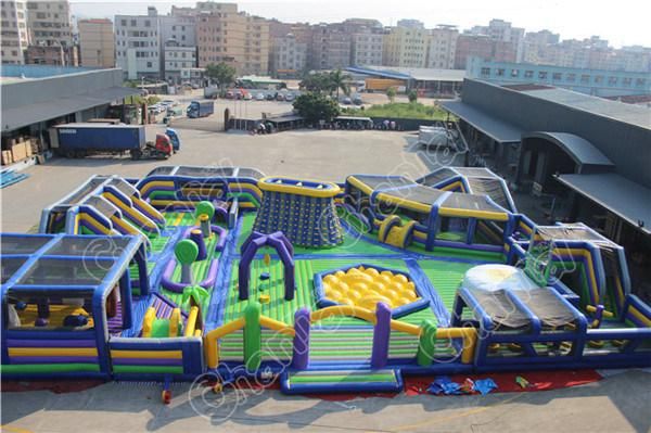 Customized Giant Commercial Inflatable Indoor Playground for Kids & Adults Chob1234