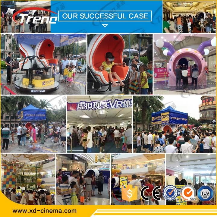 Special Design 9d Vr Egg Cinema with Electric Motion Platform