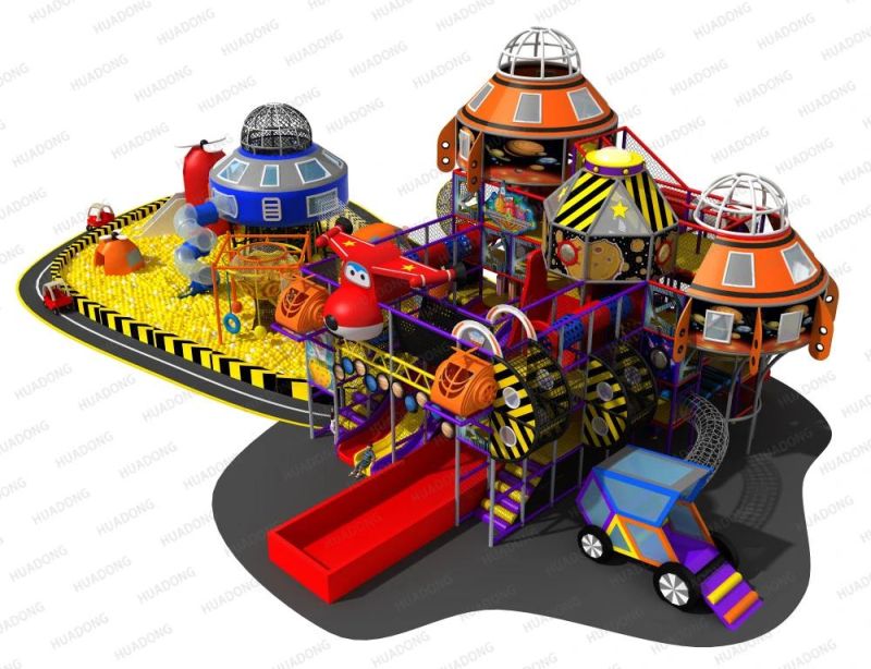New Children Fun Park GS Proved Playground Indoor Space Theme