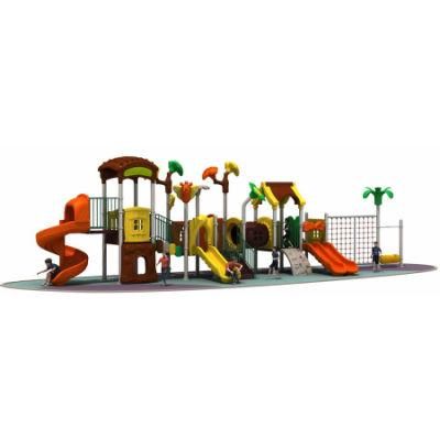 Full of Interest Plastic Outdoor Playground for Sale Galvanized Steel Tube Children&prime;s Slide