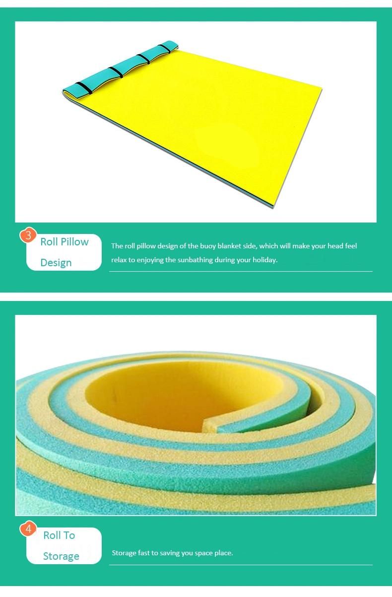 Water Mat for Lake Water Floating Bed Pad Water Blanket Swimming Pool Floating Mat