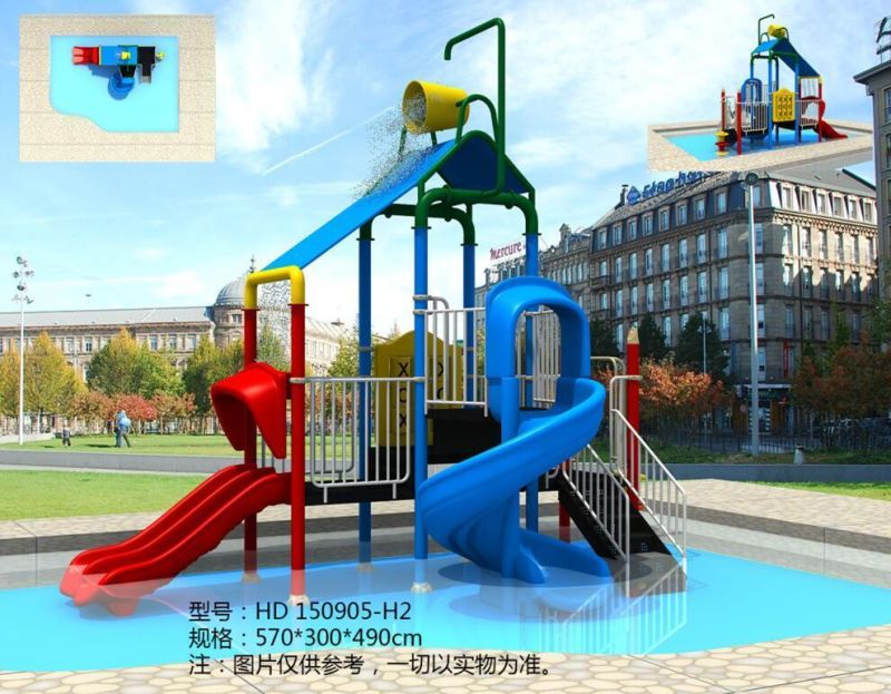 Hot Sell! 2018 Amusement Park Equipment Water Slide for Sale HD 150905-H2