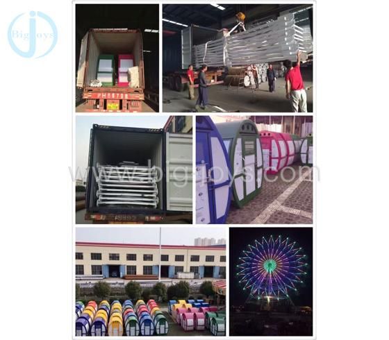Attractions Amusement Park Rides Carnival Games Large Ferris Wheel 65m Ferris Wheel for Sale