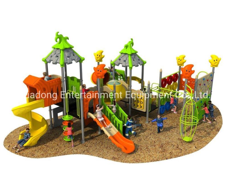 Children Outdoor/Indoor Playground Slide Exercise Equipment OEM/ODM Park Magic Style with Climbing Structure Playground