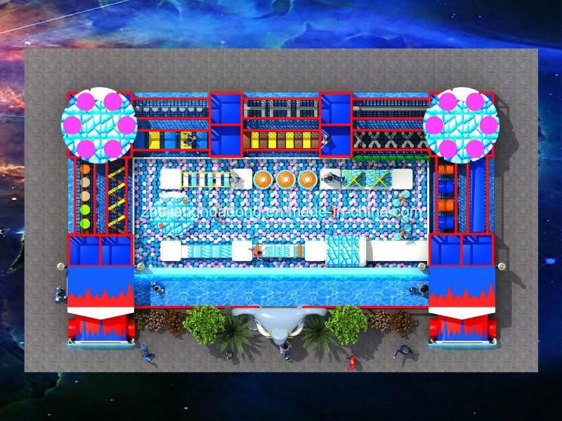 2016 New Multifunctional Funny Indoor Playground (HD16-194A)