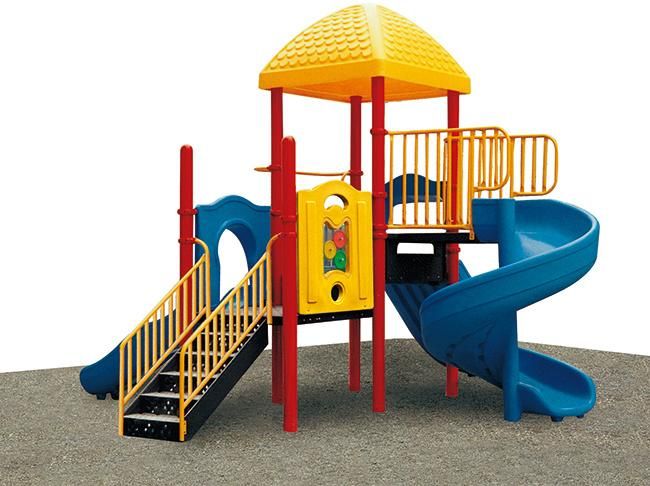 Outdoor Children Playground Equipment Plastic Children Slide for Sale
