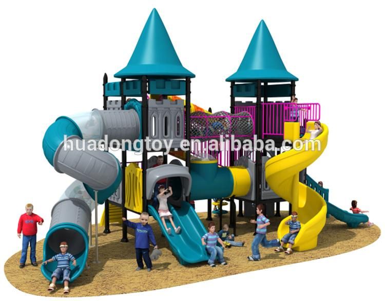 High Quality Plastic Kids Sports Outdoor Slide Playground
