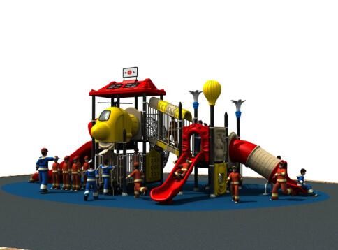 HD2014 Outdoor Fire Man Collection Kids Park Playground Slide (HD14-024A)