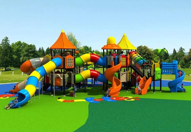 Outdoor Playground Slide Equipment