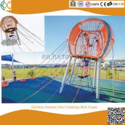 Children Outdoor Steel Climbing Wall Frame