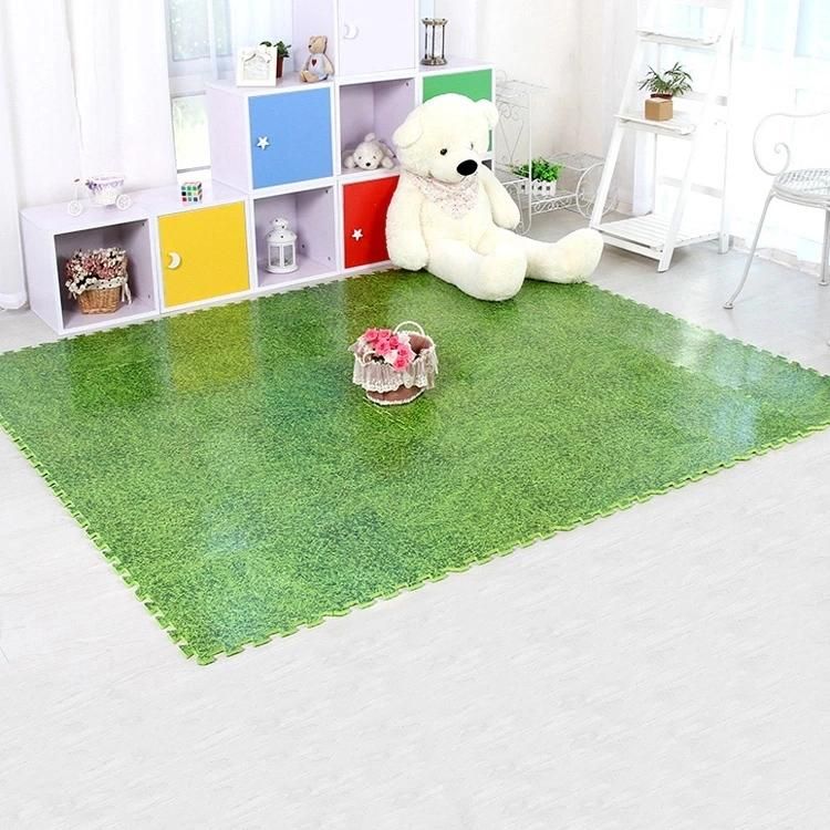 12mm Thickness EVA Foam Floor Wood Effect Interlocking Gym Play Home Workout Soft Tiles