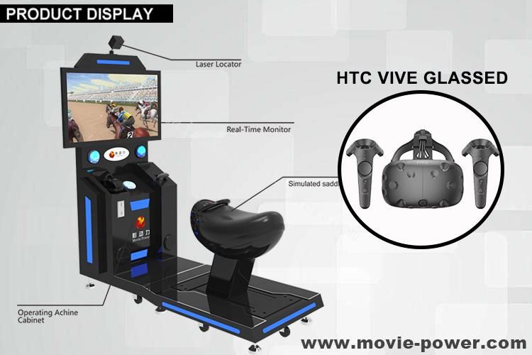 Indoor Game 9d Vr HTC Vive Simulator Horse Riding Simulator