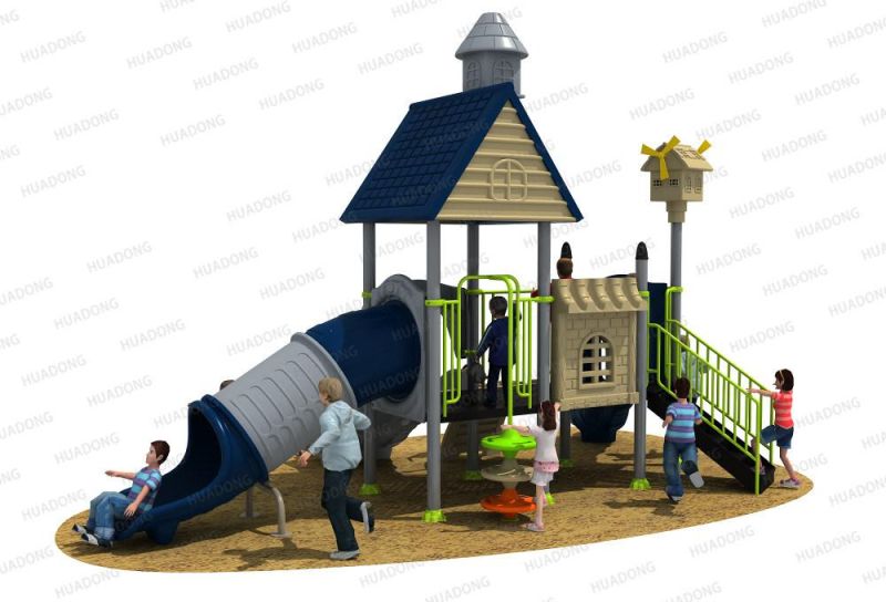 Villa Series Children Playground Small Plastic Slide