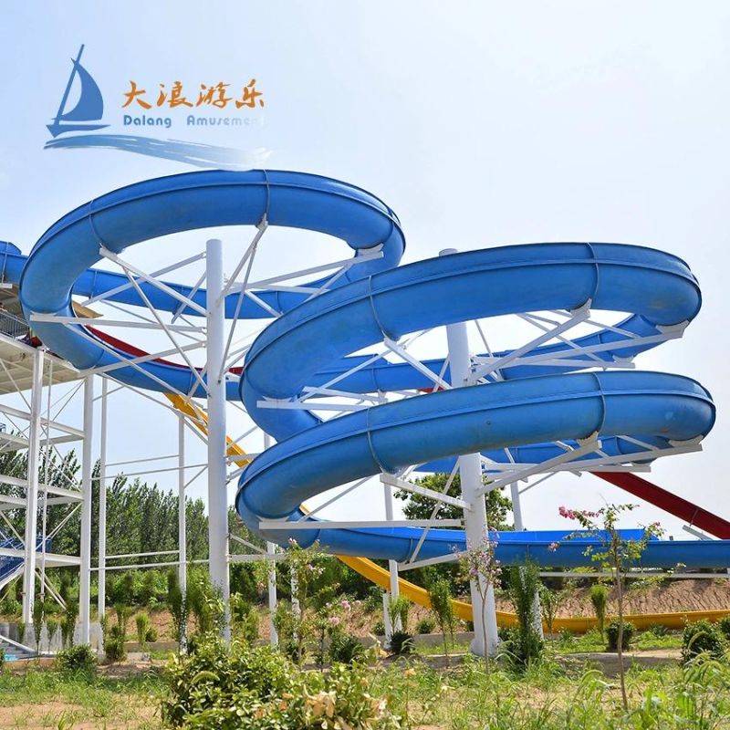 Fiber Glass Water Park Water Slide (DLWH-1225)