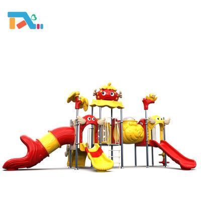 Customized Large Outdoor Playground Equipment Slide Strawberry Series