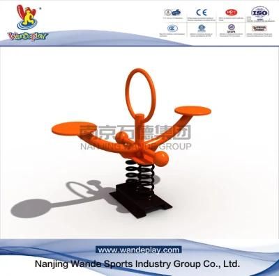 Commercial Park Plastic Castle Kids Large Playground Park Seasaw