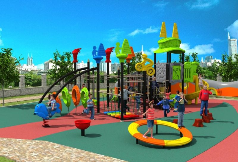 Cheap Childrenand and New Design Outdoor Playground for Kids