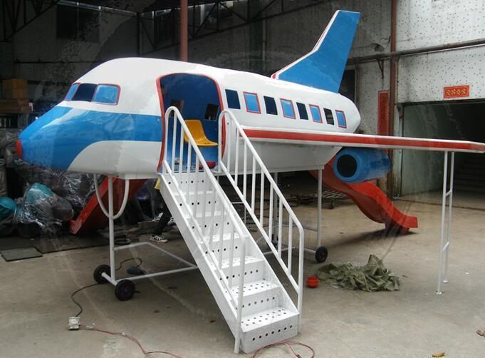 Fiber Glass Air Plane Playground for Sale (TY-71235B)