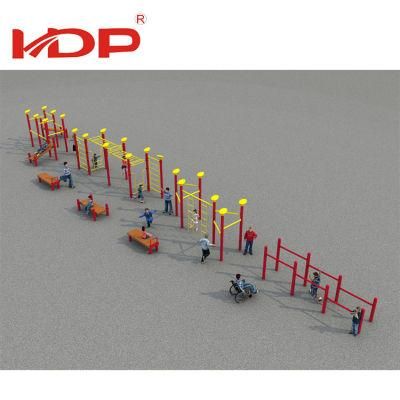 Wholesale Amusement Park Outdoor Multifunction Gym Equipment