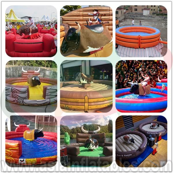 Kids and Adults Inflatable Rodeo Riding Mechanical Bull for Sale