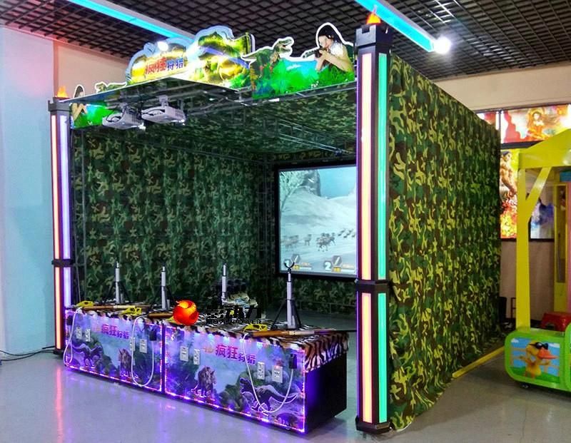 Crazy Indoor Shooting Multiplayer 9d Vr Battle Arcade Game Machine