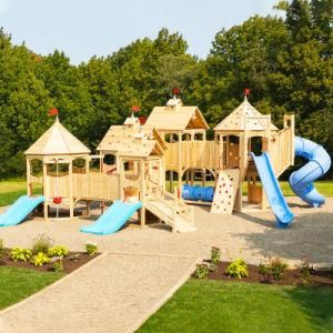 Wooden Playground Equipment Outdoor Daycare Playground Equipment