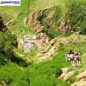 Chairlift 2 Seats Ropeway for Tourism Area Amusement Park Ski Resort