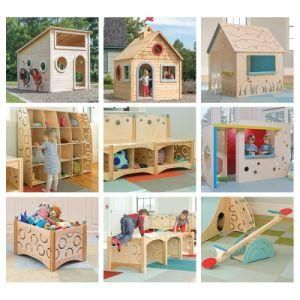 Good Quality Wooden Kids Indoor Wooden Playground Equipment