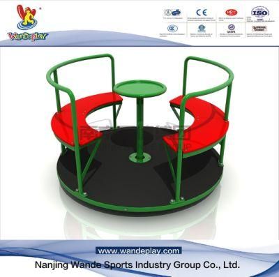 Amusement Park Rides Recreational Roundabout Games Playsets of Outdoor Rotating Playground Equipment