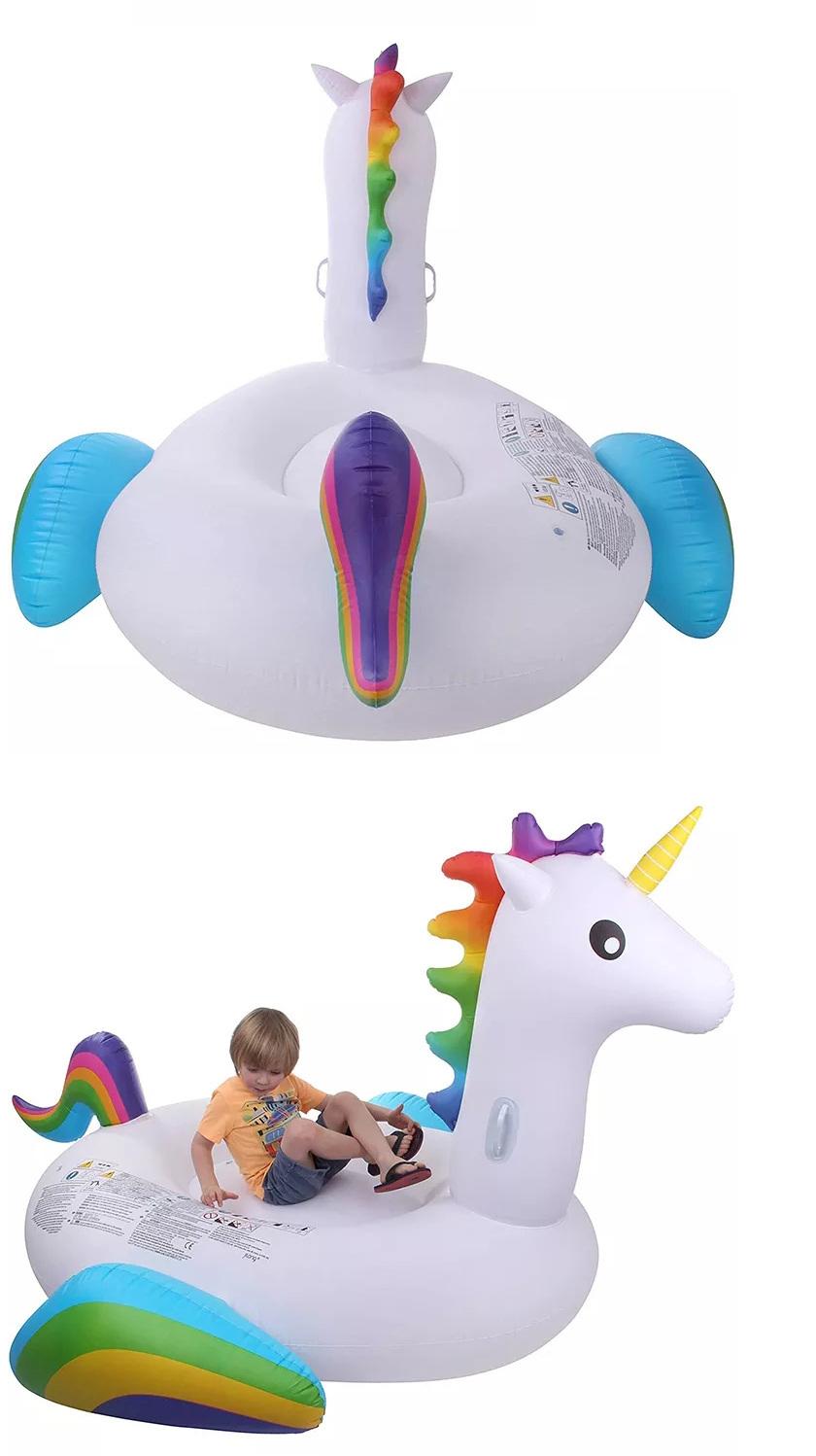 Giant Inflatable Unicorn Swimming Pool Float for Adults