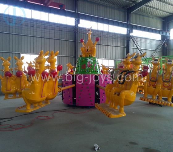 Fun Park Equipment Amusement Fairground Attraction Rides Playground Rotating Jumping Kangaroo Jumper