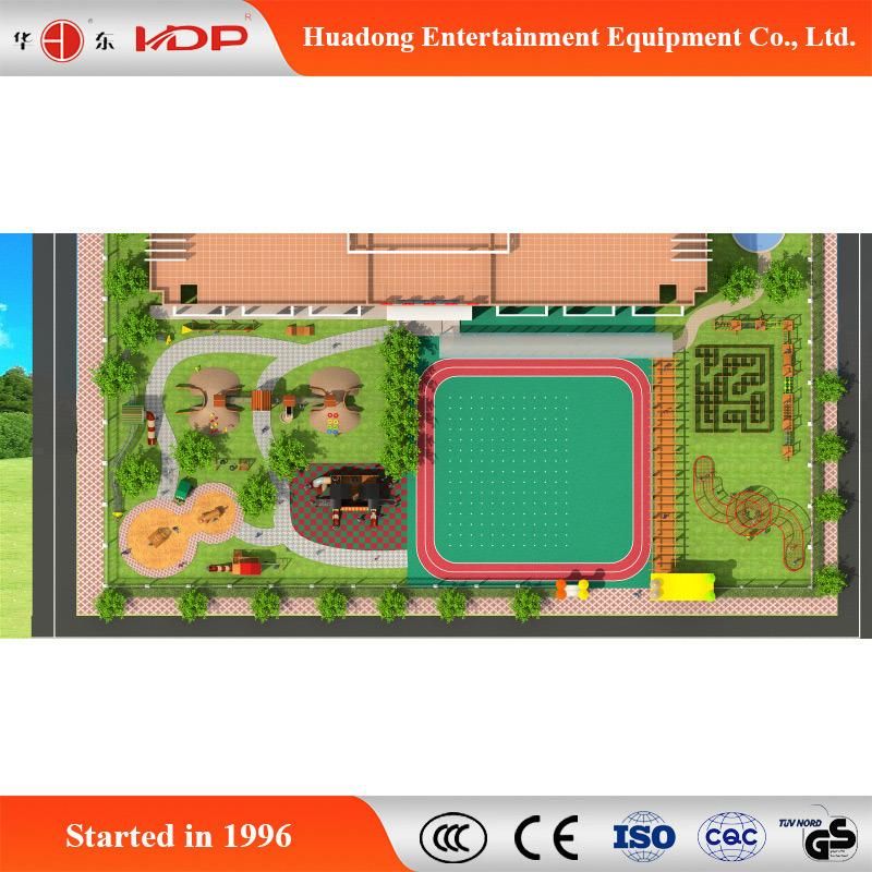 2017 Funny Outdoor Kids Playground Equipment (HD-MZ034)