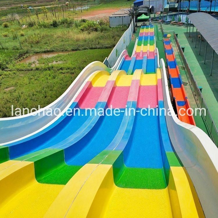 Outdoor Playground Water Park Play Equipment Fiberglass Slide for Sale
