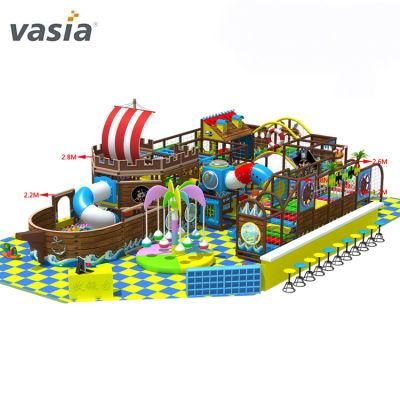 2018 Ce Children Indoor Playground Equipment with Trampoline