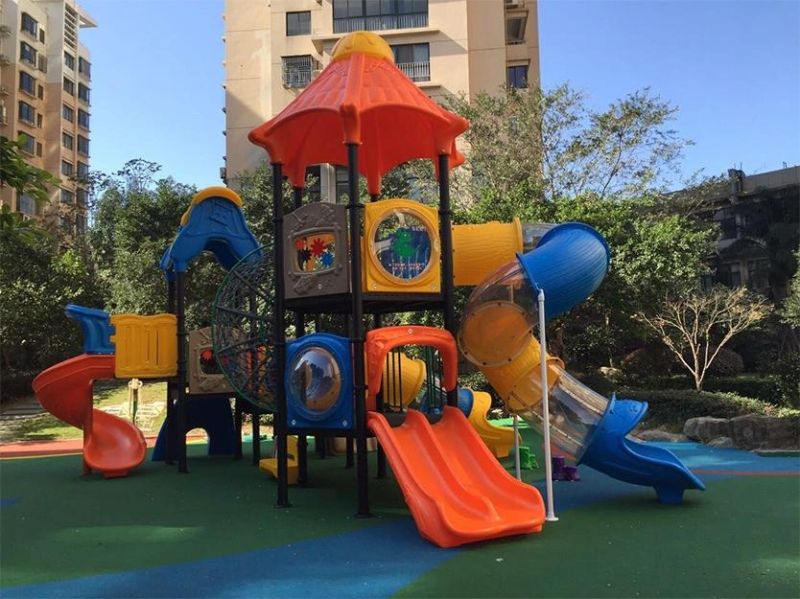 New Colorful Children Playground Preschool Outdoor Slide