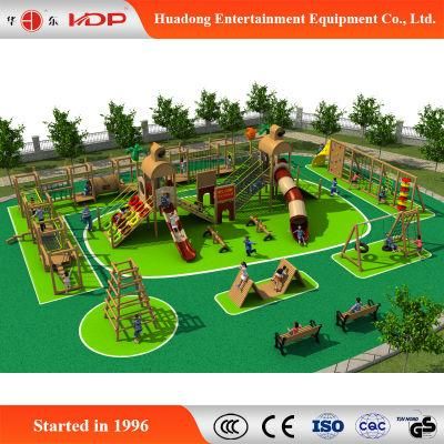 Forest Series Outdoor Kids Park Climbing Playground Slide Equipment (HD-MZ066)