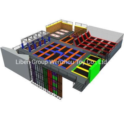 ASTM Safety Standard Approved Indoor Jump Trampoline Arena
