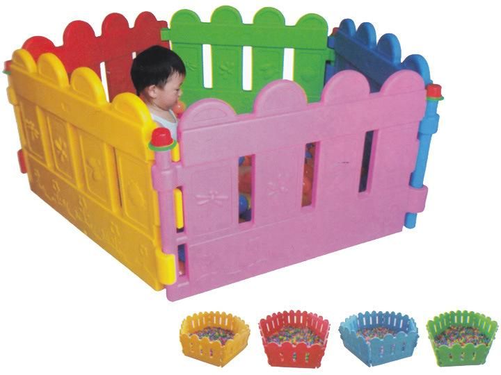 Plastic Ball Pool Children Play Fence