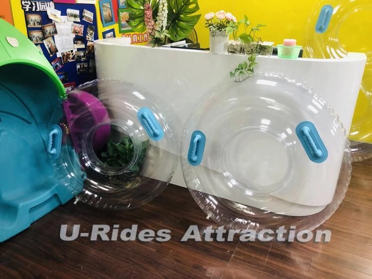 Inflatable PVC Transparent Swimming Ring For Water Park And Swimming Pool