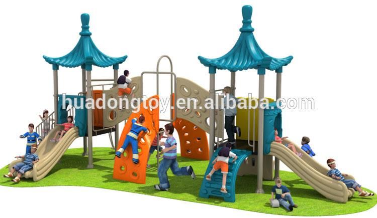 Children′s Popular Combination Plastic Outdoor Playground Slide for Sale