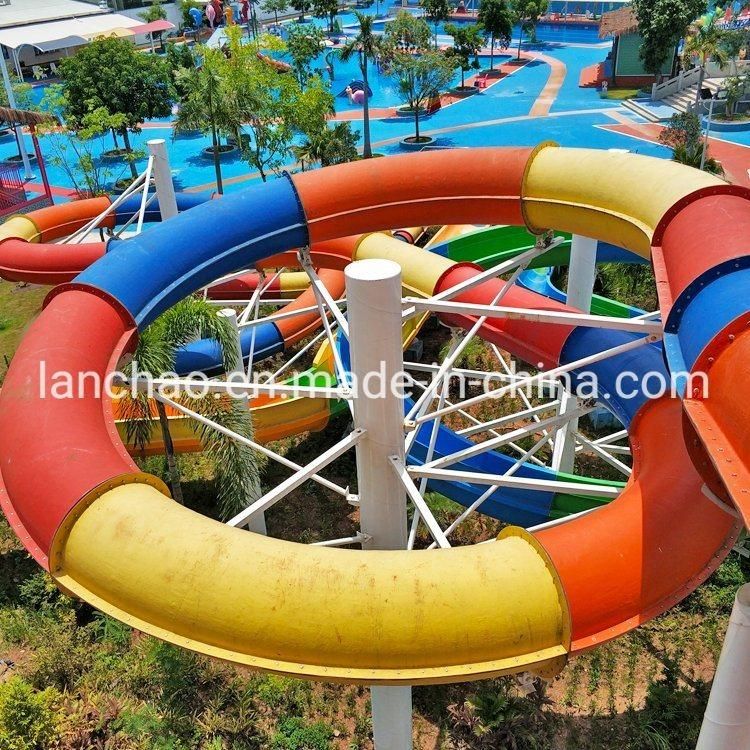 Closed and Open Water Slide for Amusment Park