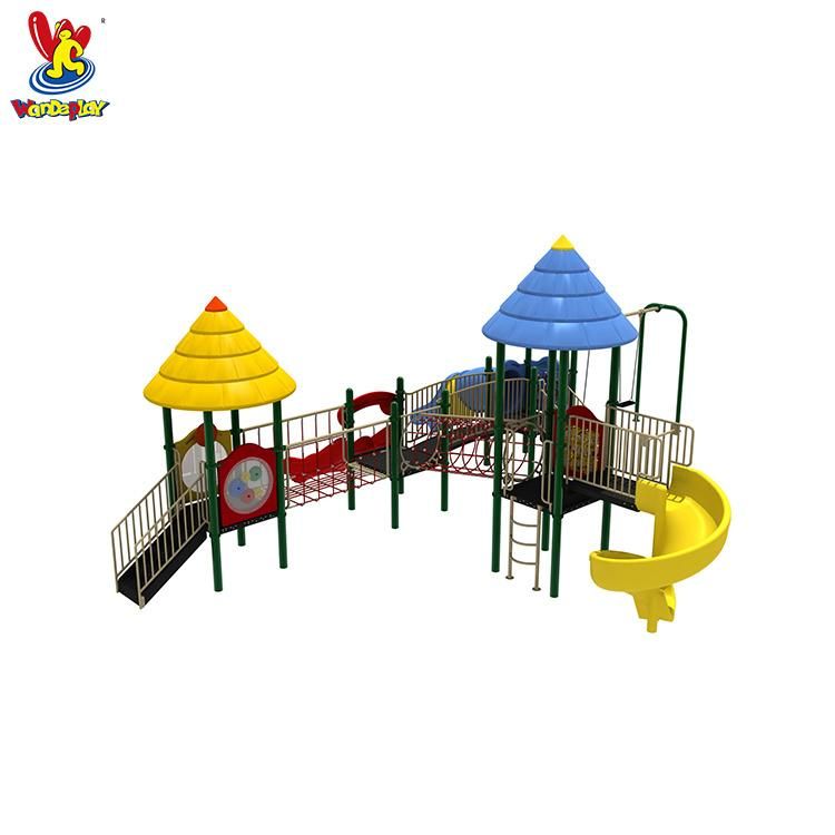 Wandeplay GS TUV Standard Amusement Park Playsets Kindergarten Kids Toy Children Water Park Swing Combination Backyard Outdoor Playground Equipment