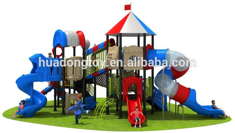 China Supplier School Child Toy Combined Equipment Kid Outdoor Playground Slide for Sale