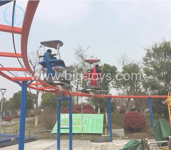 Attractive Amusement Rides Monorail Rides Travel Around World Space Walk Fairground Roller Coaster Rides
